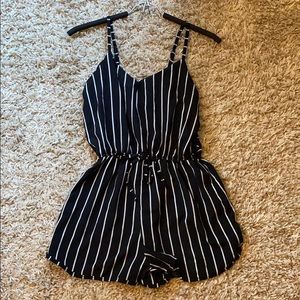 B&W Romper - XS - used 2x